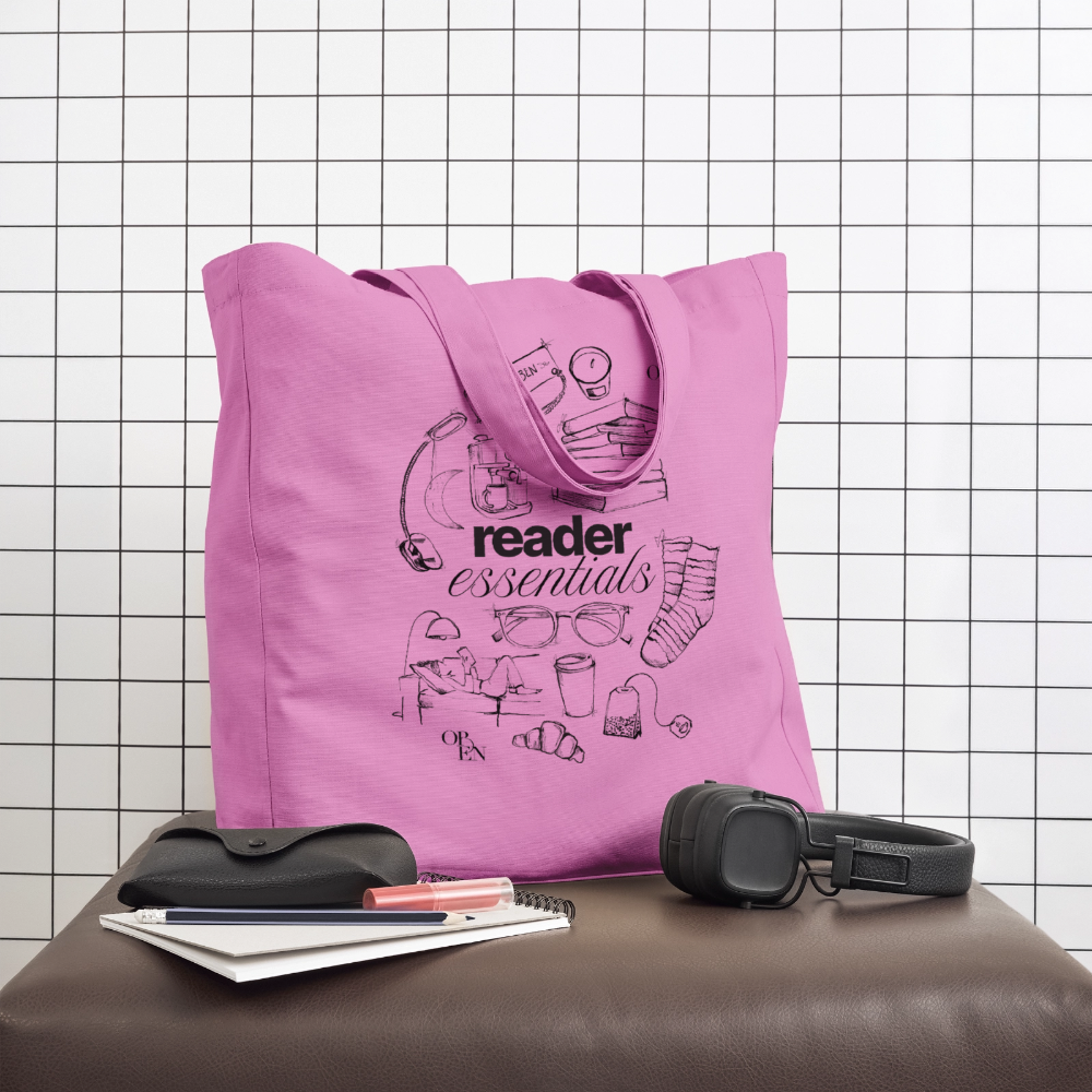 Midweight recycelter Stoffbeutel von Stanley/Stella - Pink