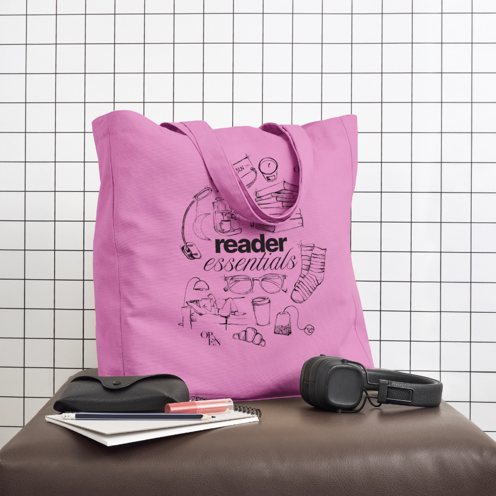 Midweight recycelter Stoffbeutel von Stanley/Stella - Pink