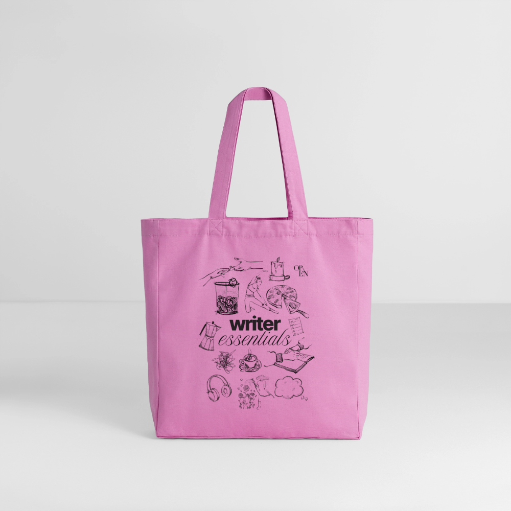 Midweight recycelter Stoffbeutel von Stanley/Stella - Pink