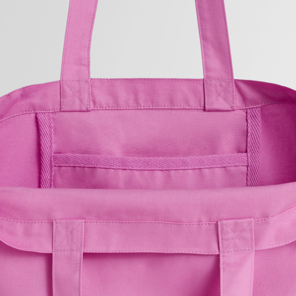 Midweight recycelter Stoffbeutel von Stanley/Stella - Pink