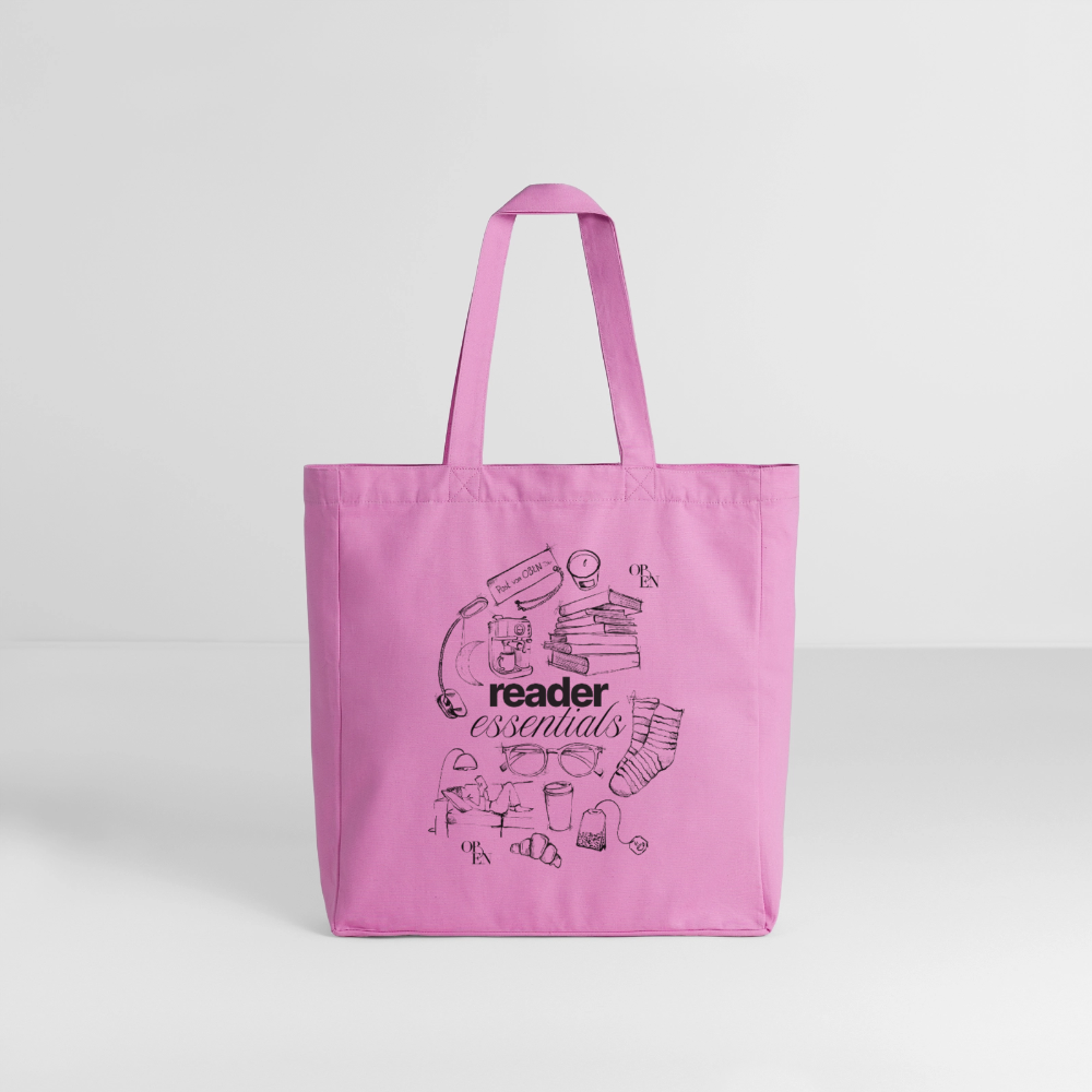 Midweight recycelter Stoffbeutel von Stanley/Stella - Pink