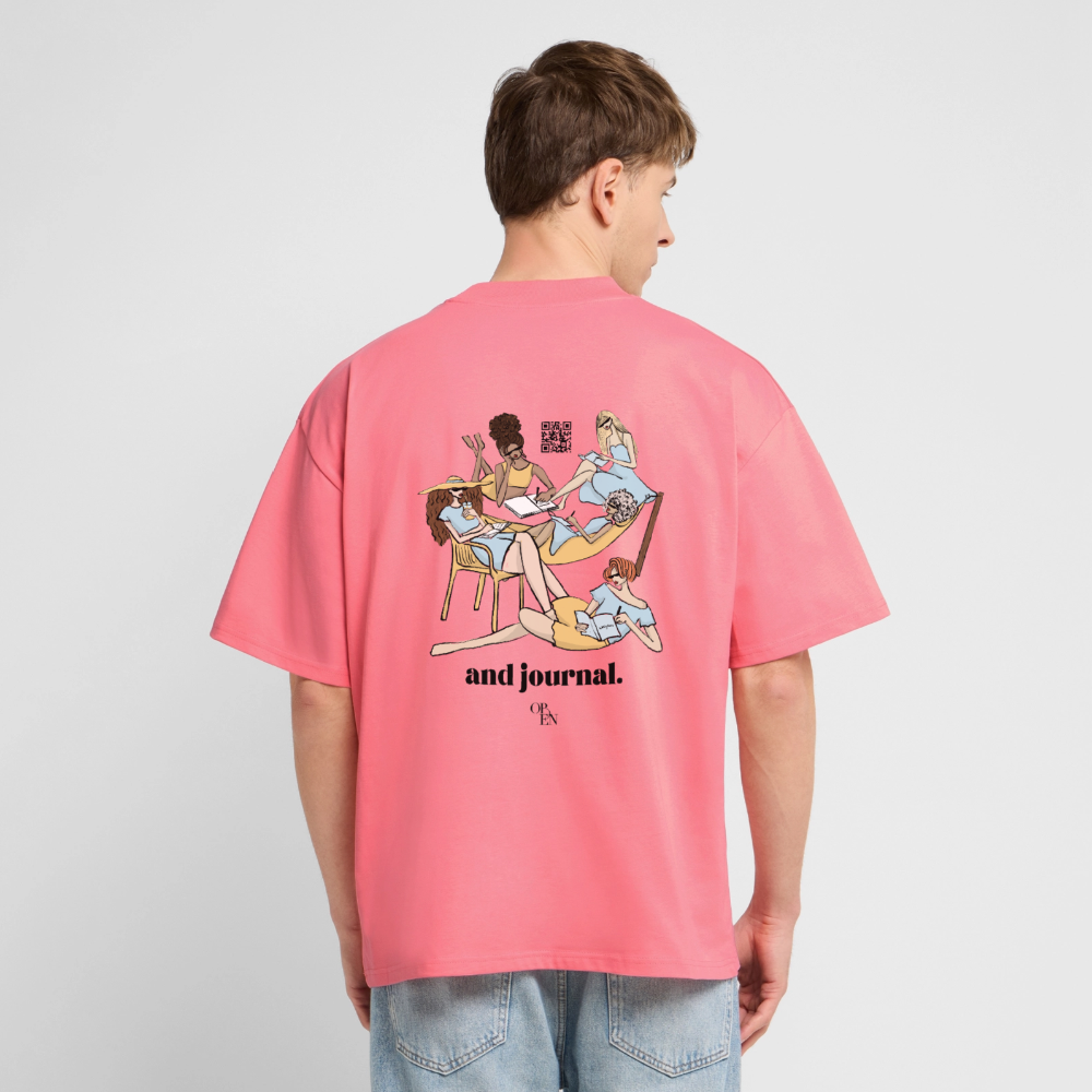 Stanley/Stella Oversized Unisex Bio T-Shirt Blaster 2.0 - Pink