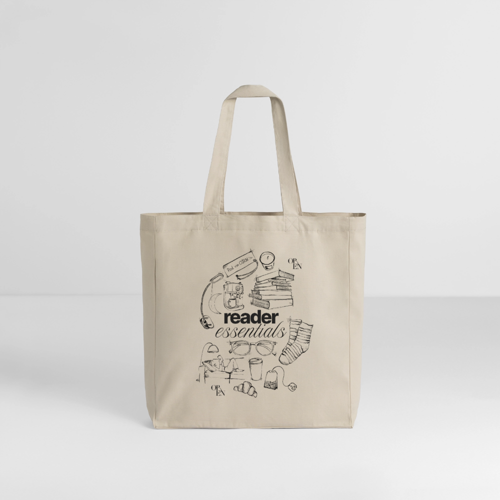 Midweight recycelter Stoffbeutel von Stanley/Stella - Cremebeige