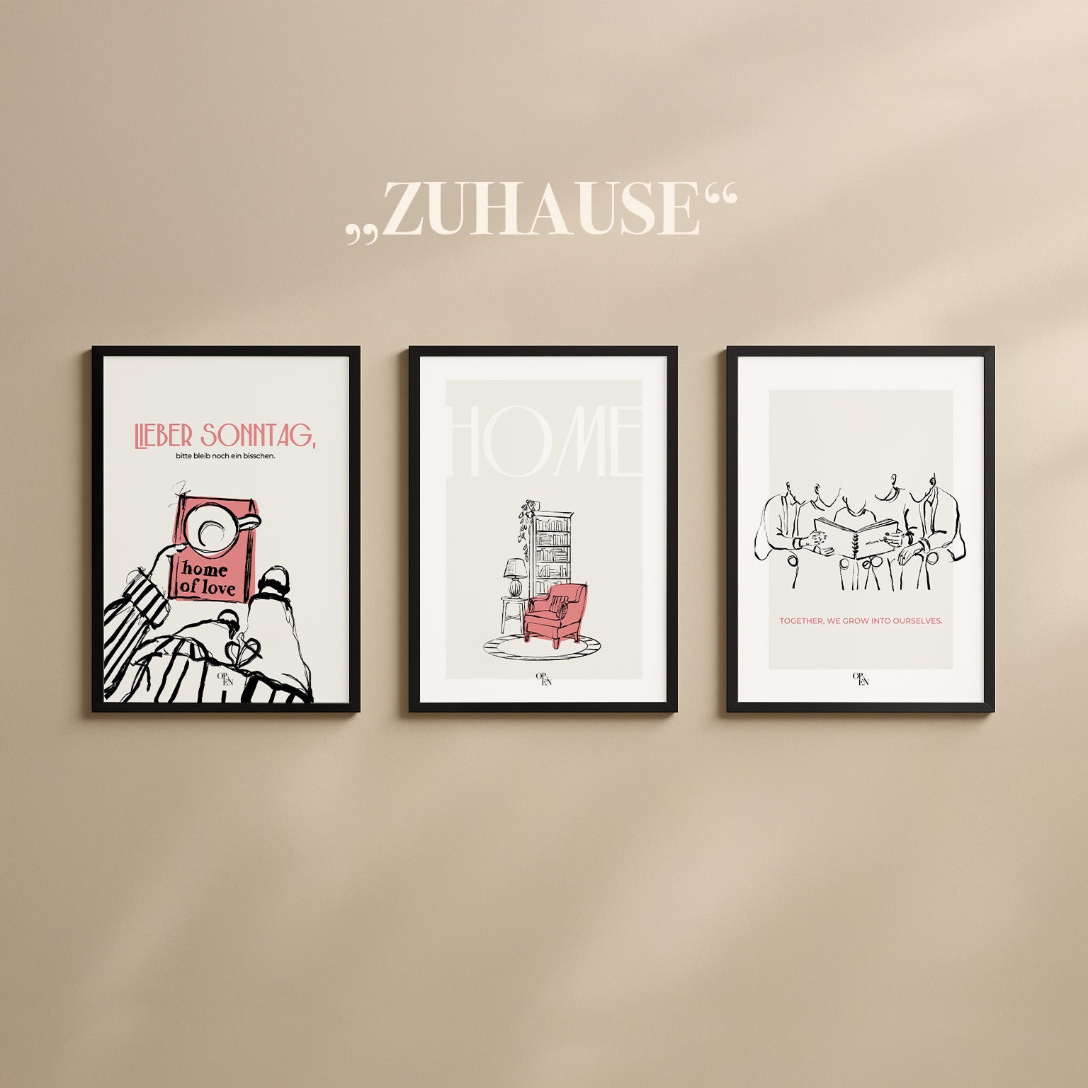 digitale Posterkollektion "HERBST"