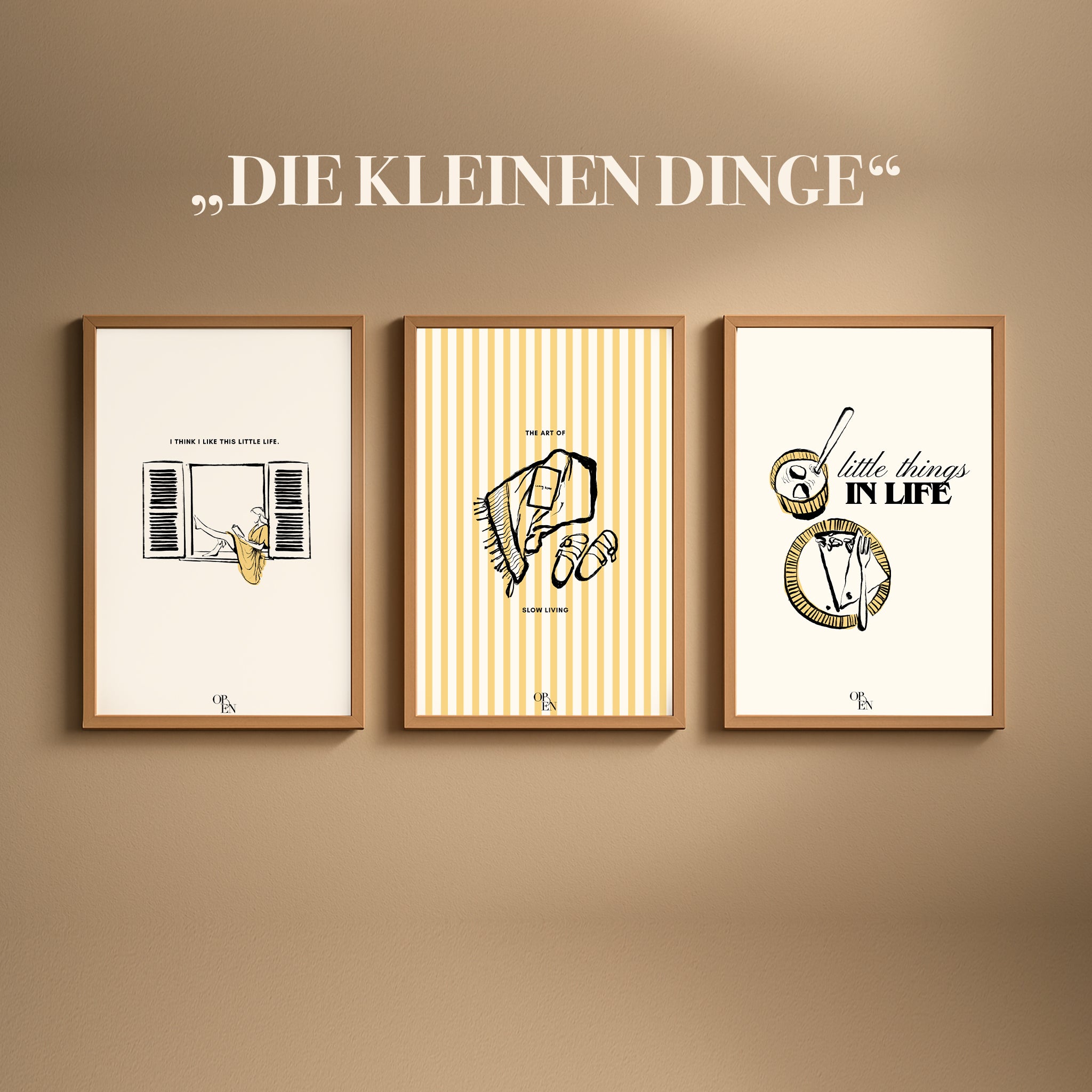 digitale Posterkollektion "SOMMER"