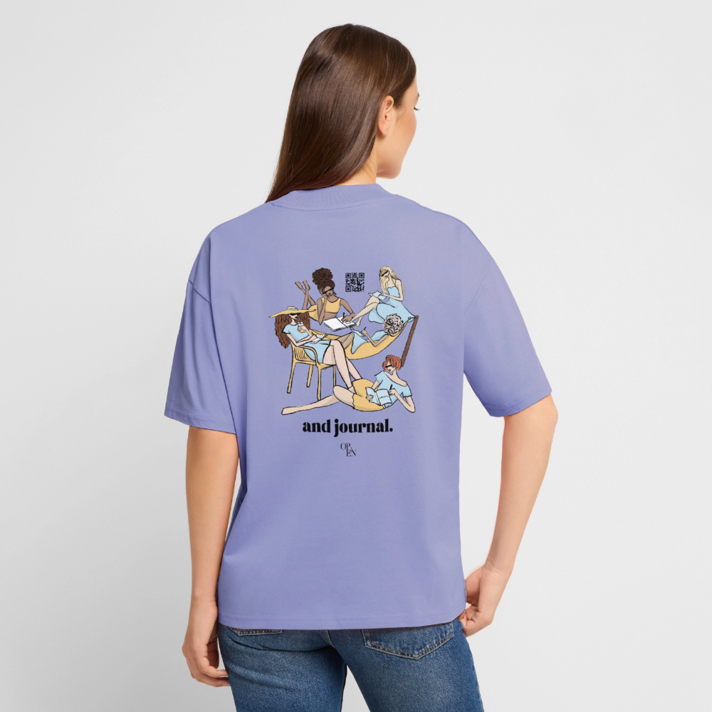 Stanley/Stella Oversized Unisex Bio T-Shirt Blaster 2.0 - Violett