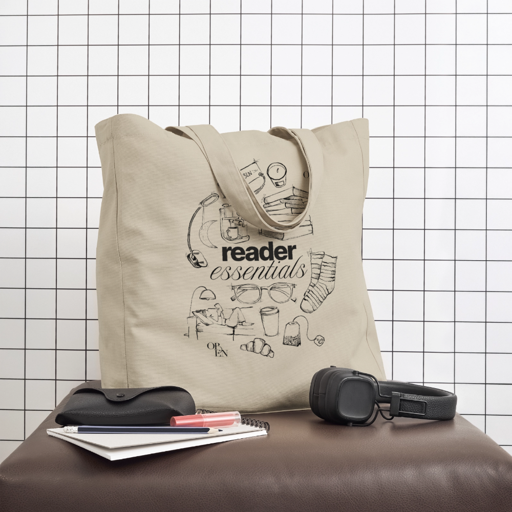 Midweight recycelter Stoffbeutel von Stanley/Stella - Cremebeige