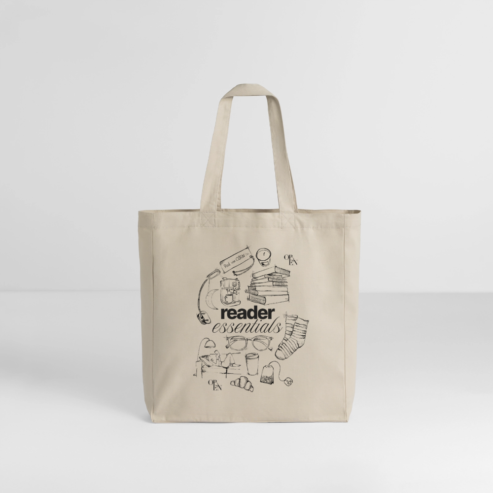 Midweight recycelter Stoffbeutel von Stanley/Stella - Cremebeige