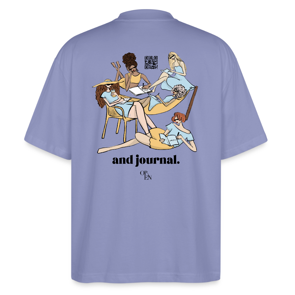 Stanley/Stella Oversized Unisex Bio T-Shirt Blaster 2.0 - Violett