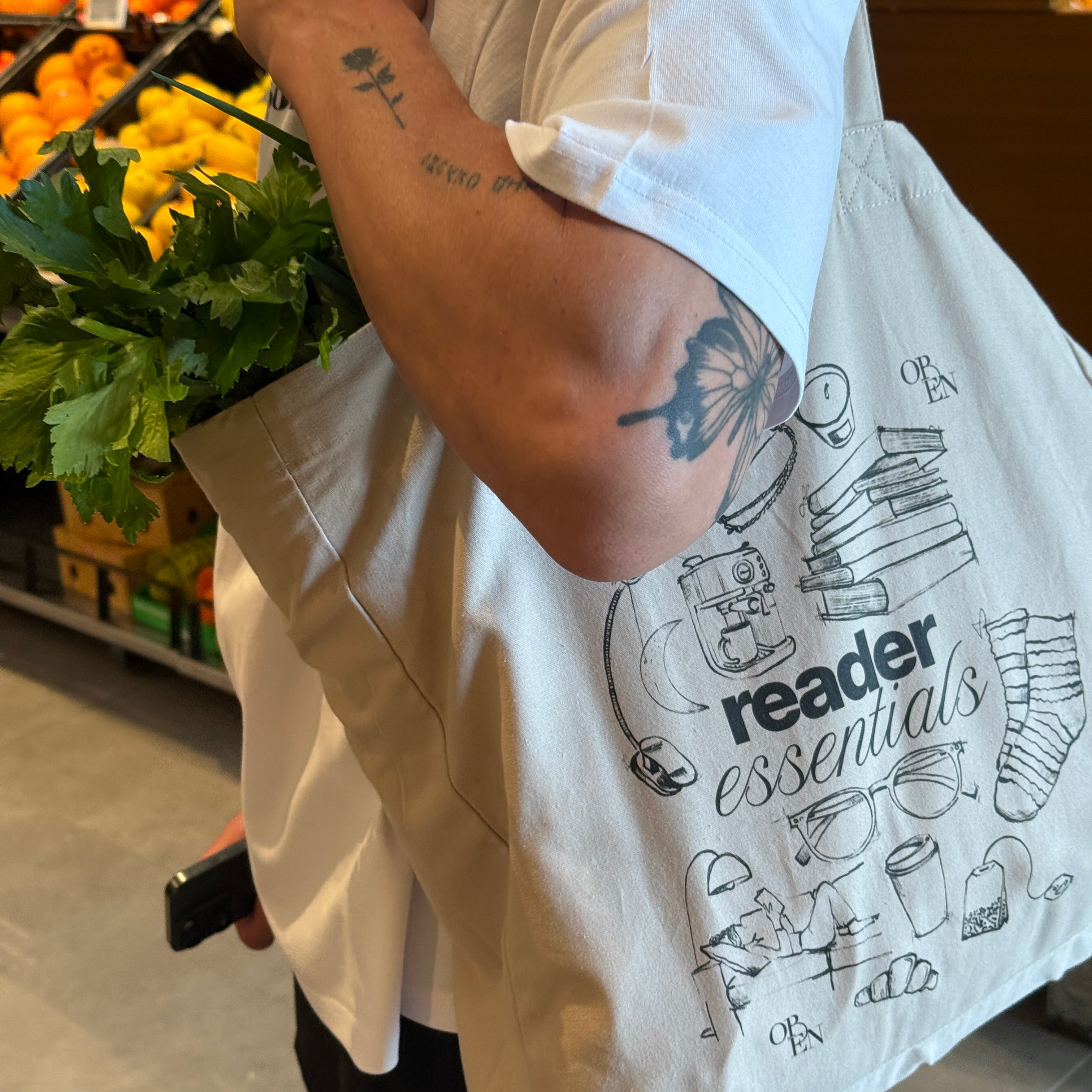 Jutebag "reader & writer essentials"