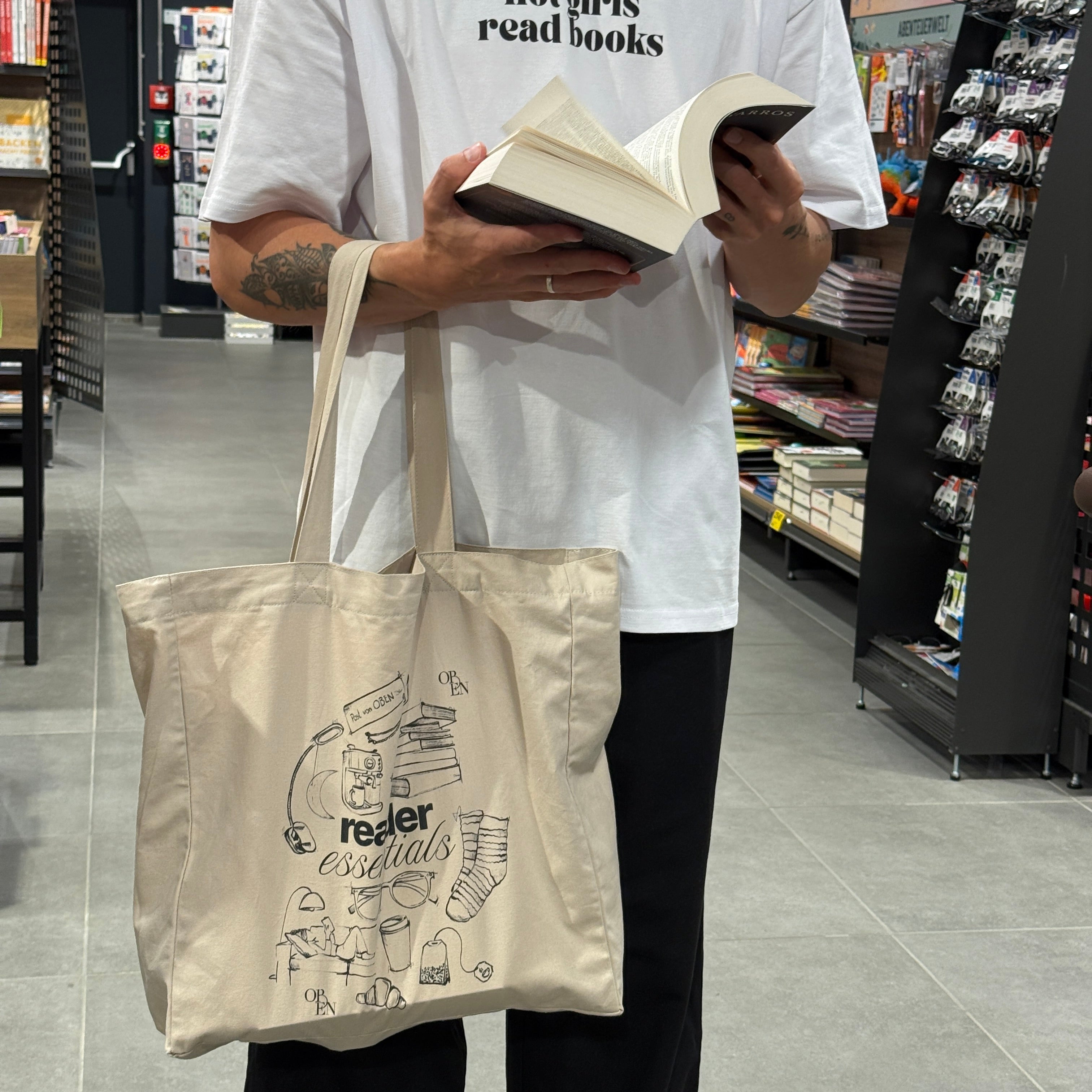 Jutebag "reader & writer essentials"