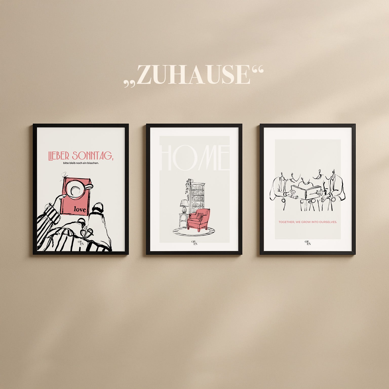 digitale Posterkollektion "HERBST"